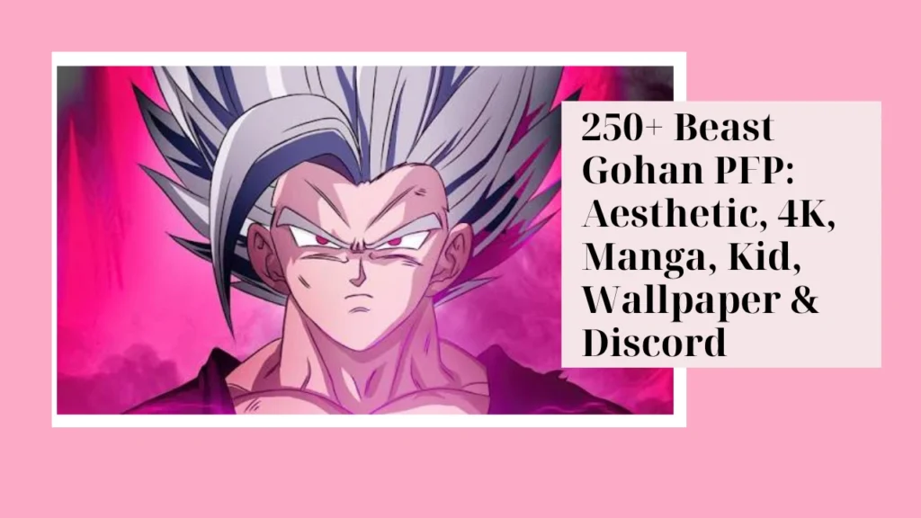 Beast Gohan PFP