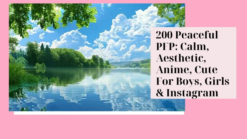 Peaceful PFP